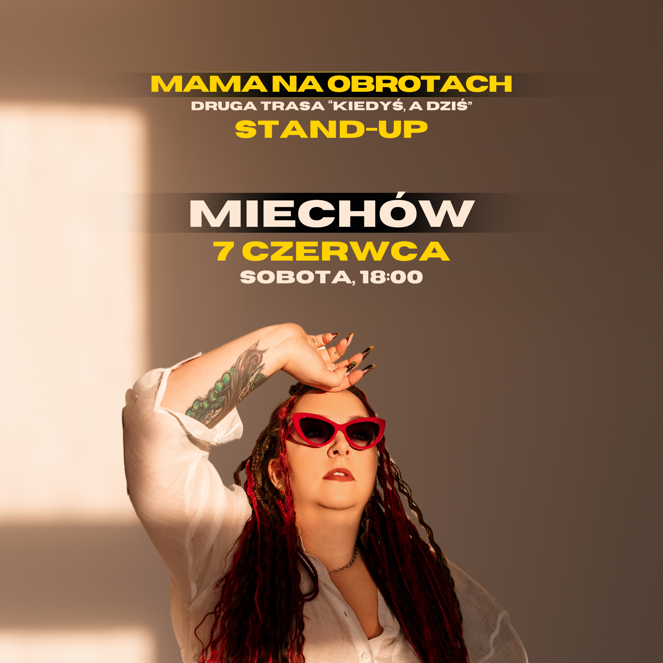 plakat - Mama Na obrotach