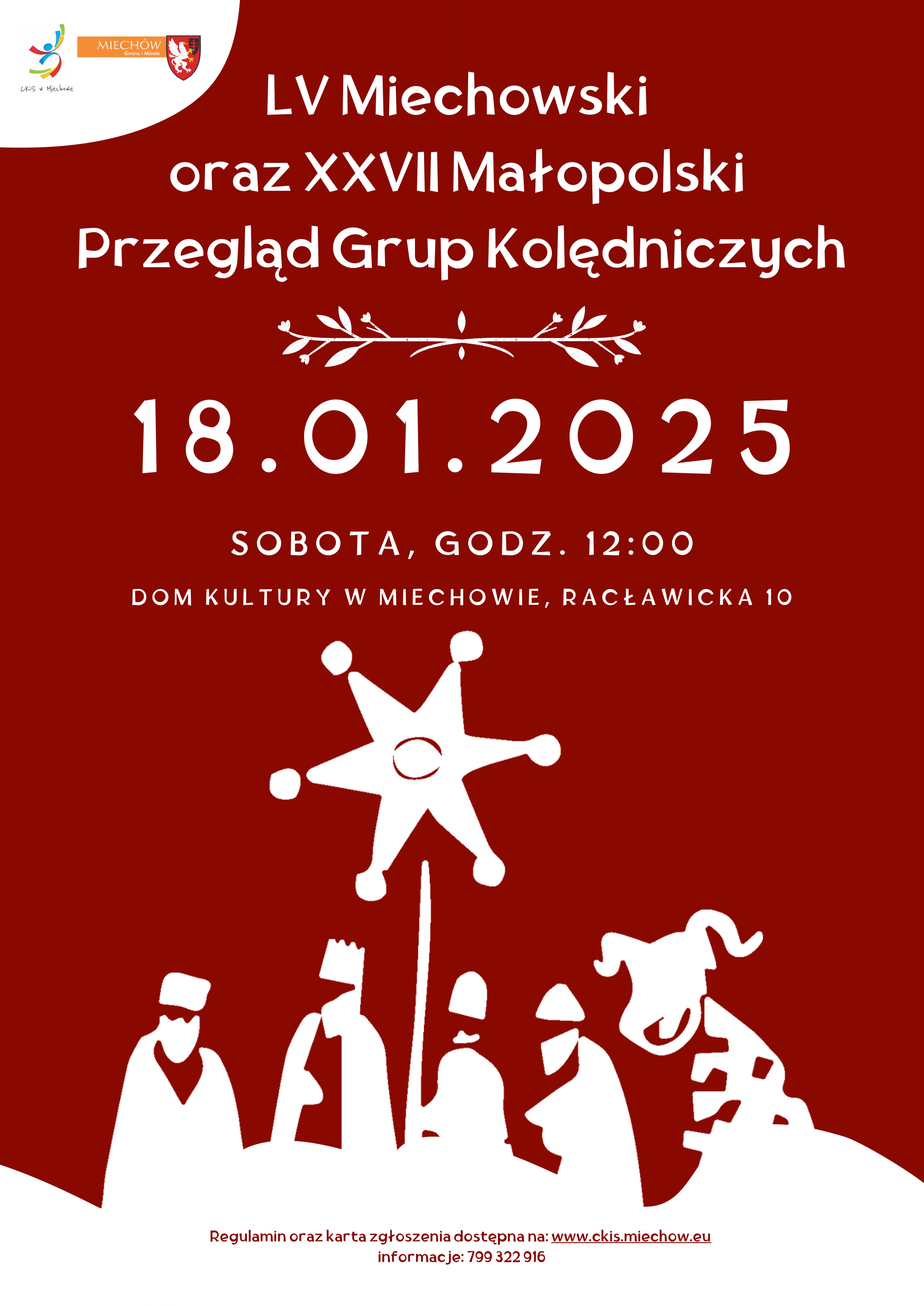 Przegląd Grup Kolędnicznych plakat