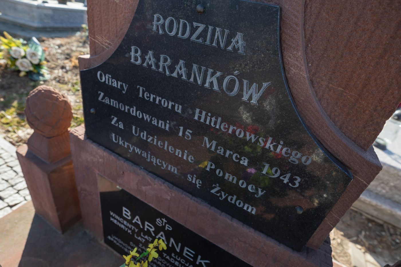 grób rodziny Baranków