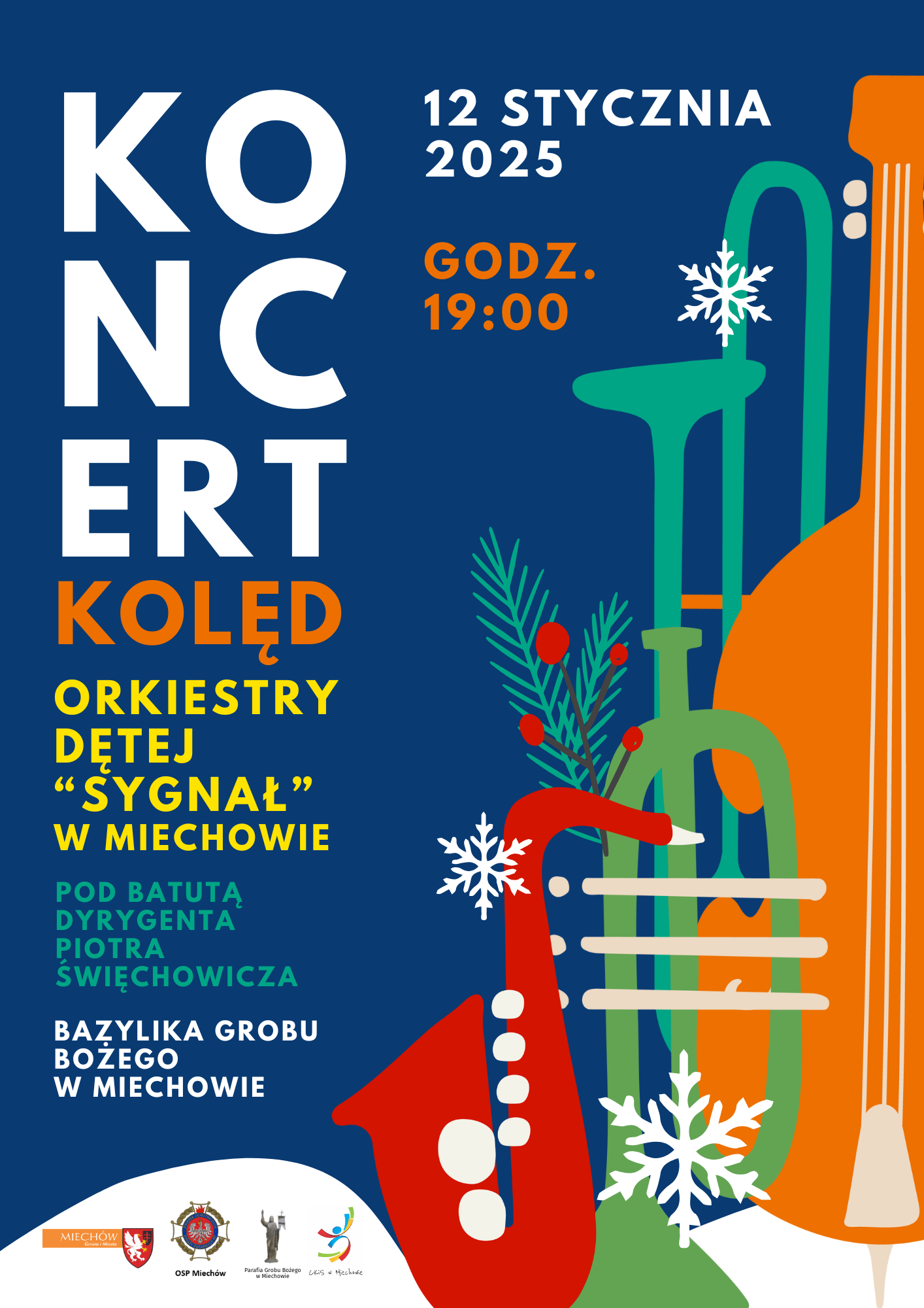 Plakat na koncert