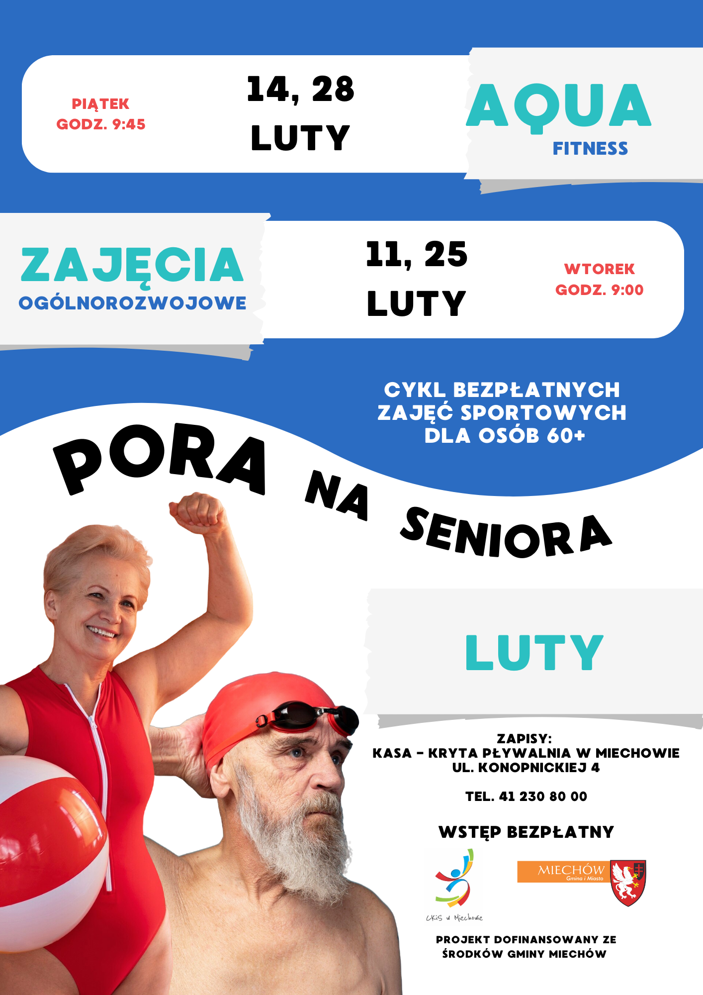 zajęcia aquafitness i ogólnorozwojowe